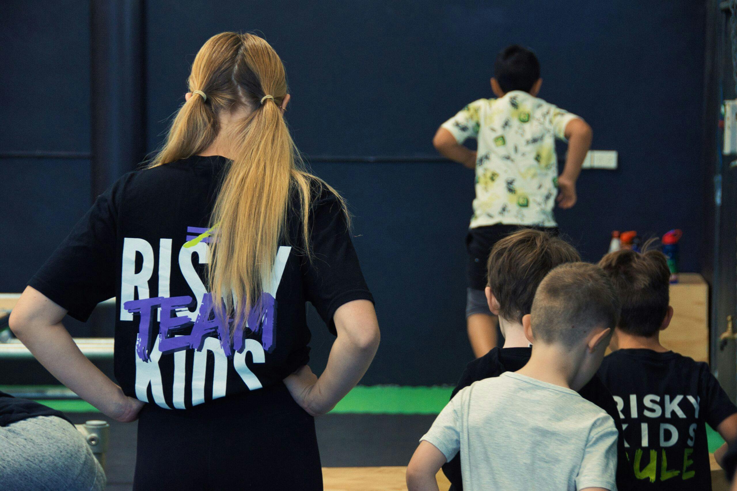 Risky Kids Careers. Learn behavioural science and management skills, along with parkor, freerun and ninja training.